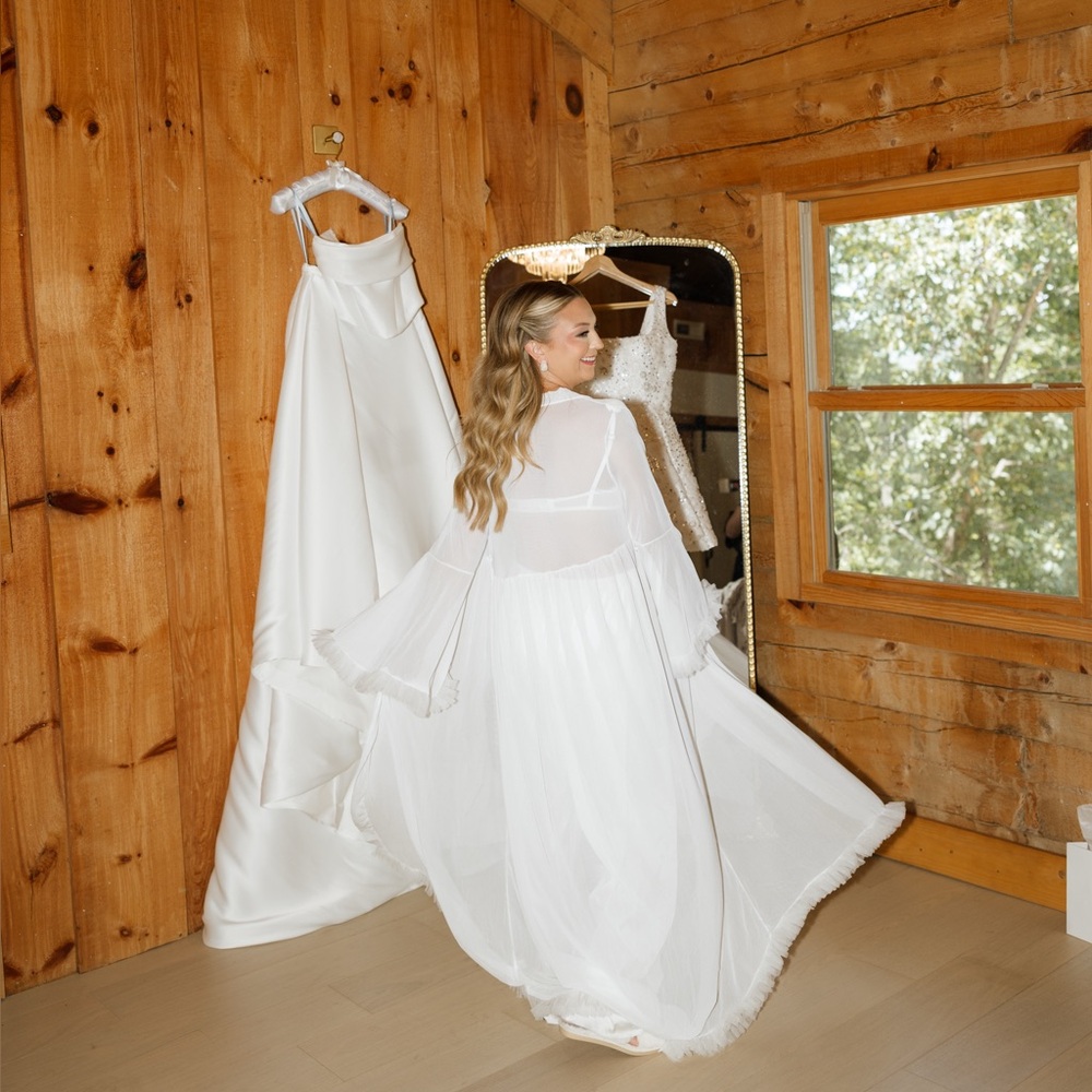 Sheer Bridal Robe - Picture 2 of 2